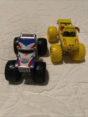 Monster Jam Trucks- El Toro Loco and Lucas Stabilizer